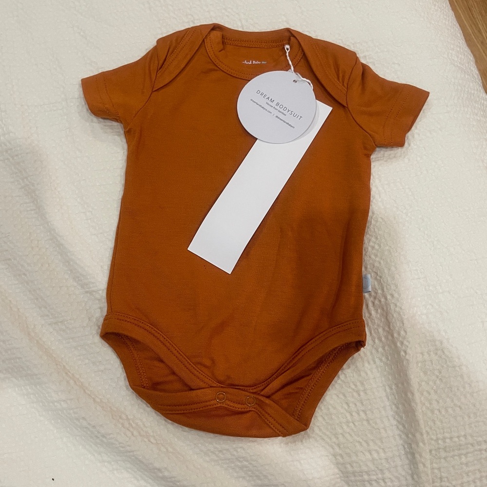 Dream Bodysuit in Rich Orange